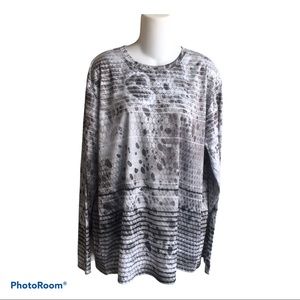 Spicy Tuna Costal Collection Vintage Tee UPF40 Long Sleeve XL Quick Dry NWT